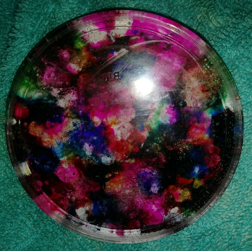 COLOR SPLASH RESIN DRINK COASTERS